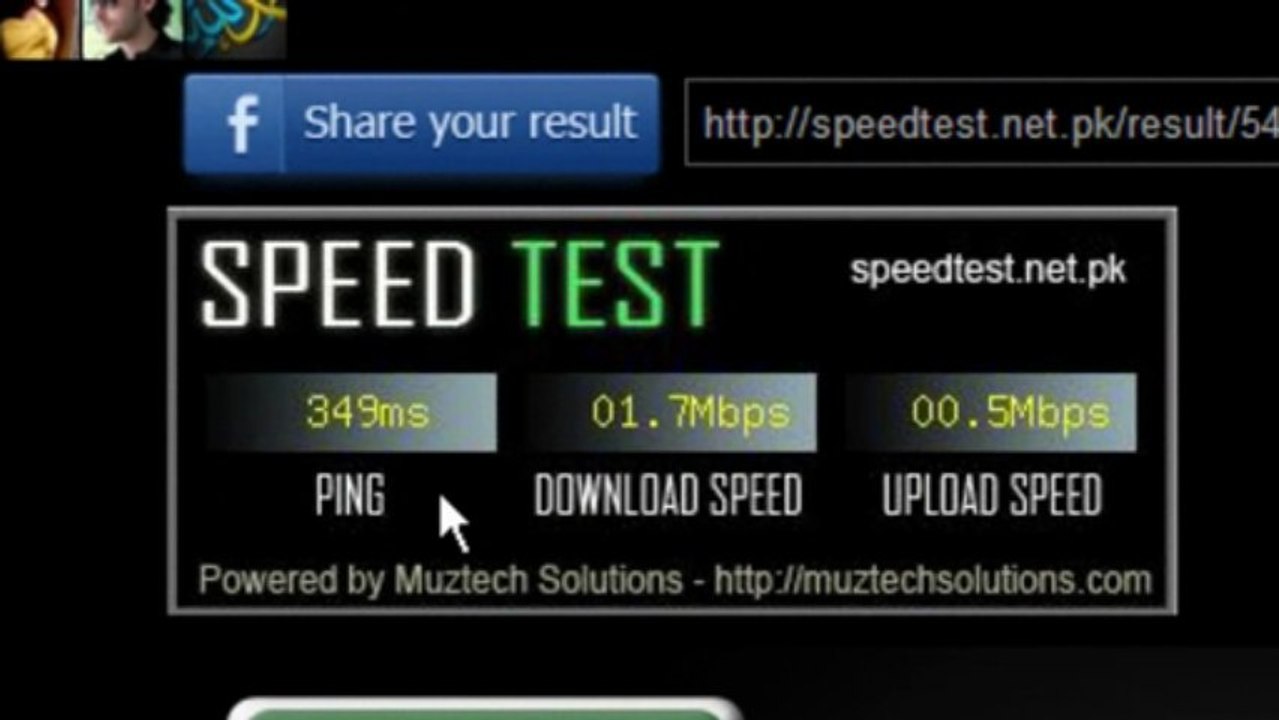 speed test