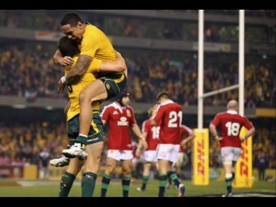 Rugby Wallabies vs Lions