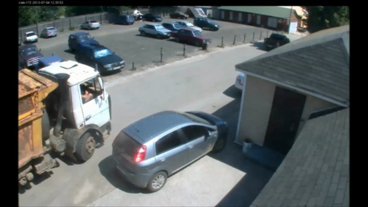 Маз без тормозов