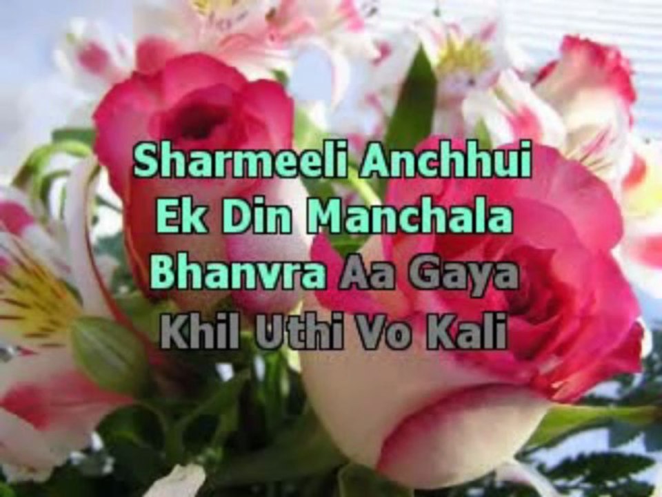 Pyaar Hua (1942 A Love Story) Karaoke With Lyrics