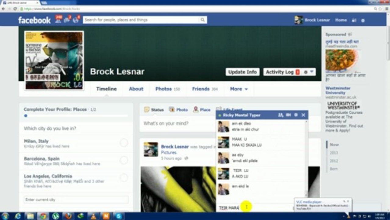 RICKI URF METAL TYPER KI CHUDI PART 3