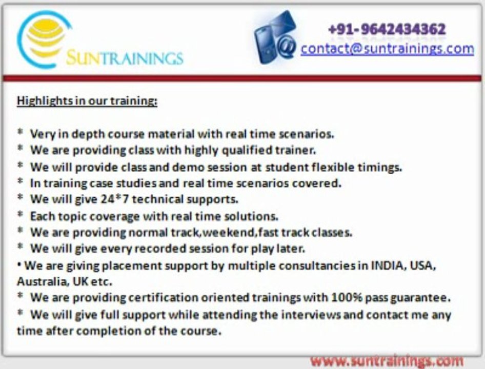 Hadoop Online Training In Hyderabad India | Hadoop Tutorial