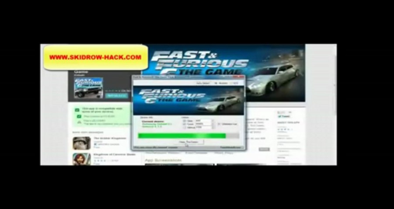 Fast and Furious 6 Nitrous and Coins and Gold Hack