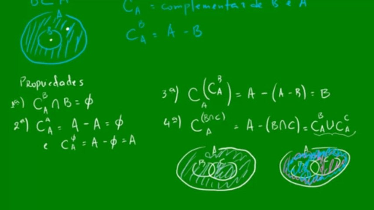 08 - Complementar de B em A
