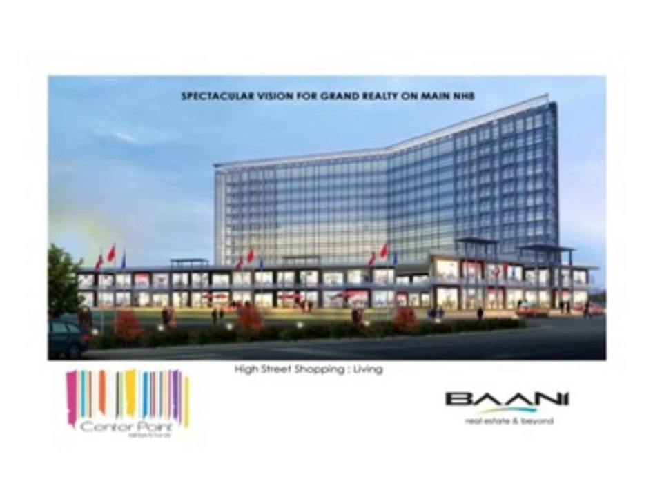 BAANI CENTER POINT SECTOR 80 NH8( *@*8826866651*@* )RETAIL+COMMERCIAL PROJECT