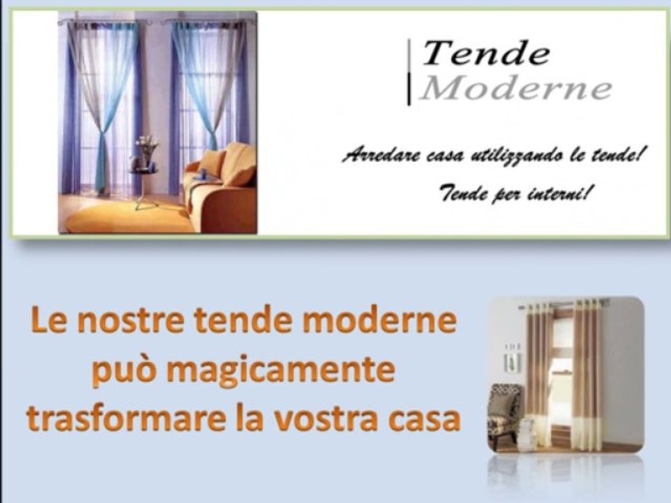 tende moderne