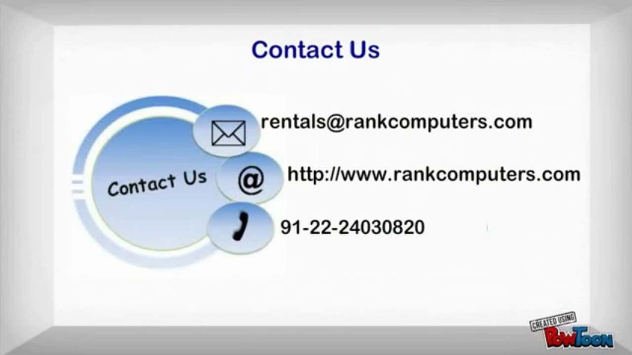Contact Rank Computers PVT Ltd For Projector Rentals