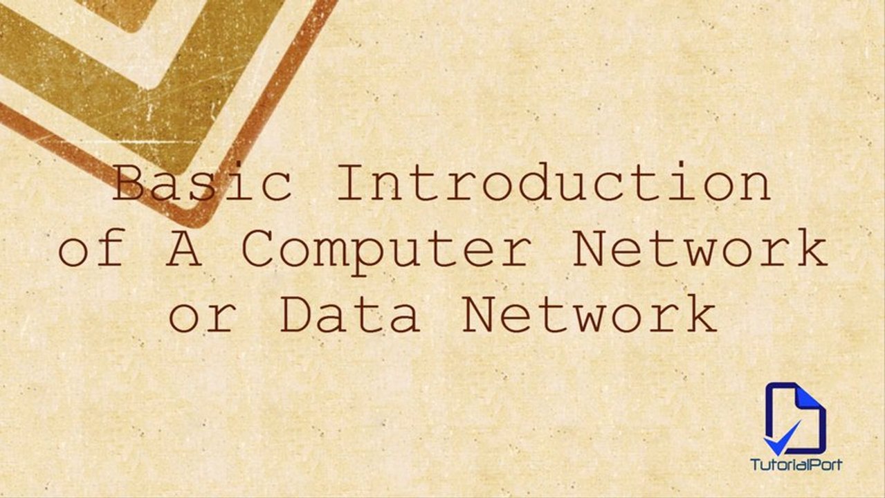 Computer Network : Basic Introduction of Coumputer Network