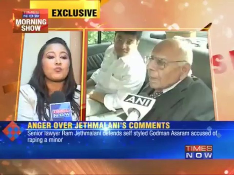 Cornered, Jethmalani walks off