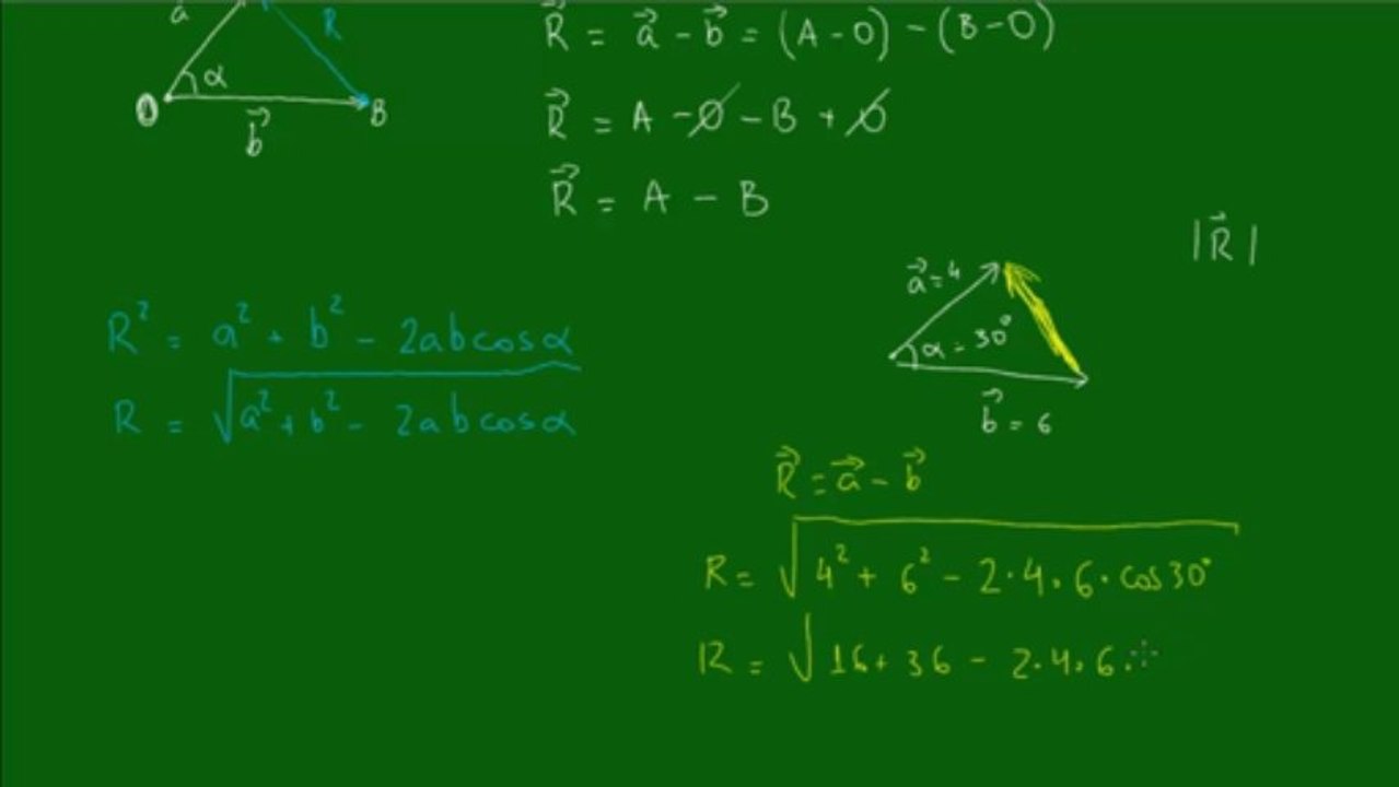 05 - Subtração de Vetores