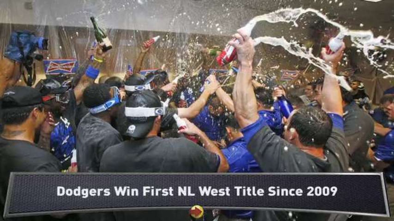 Dodgers, Red Sox Clinch Playoff Berths