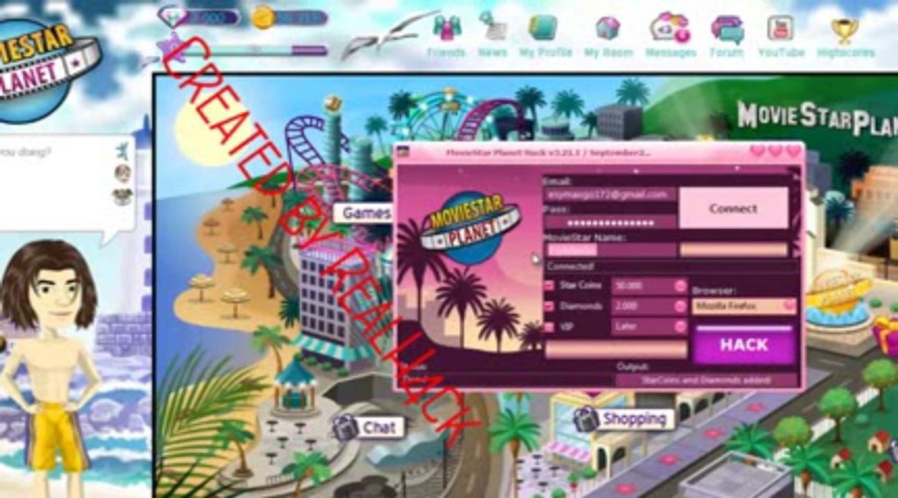 MovieStar Planet Hack (Cheat) [FREE Download] October 2013