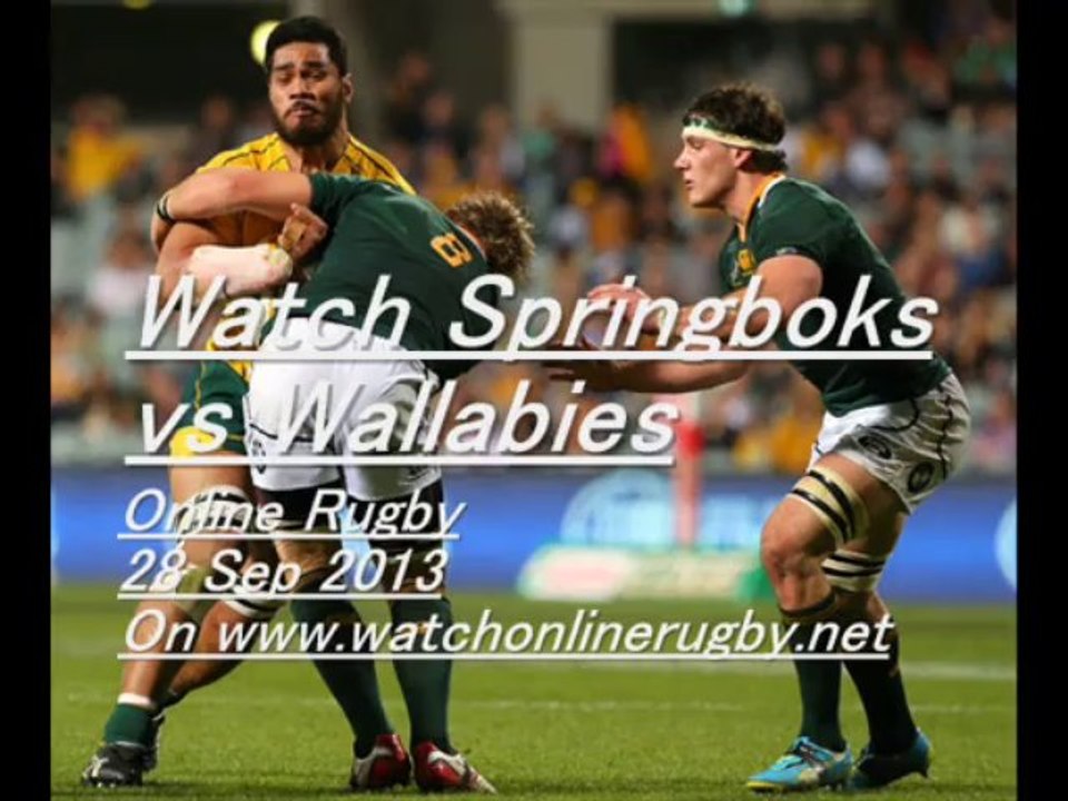 Springboks vs Wallabies Rugby Watch TV