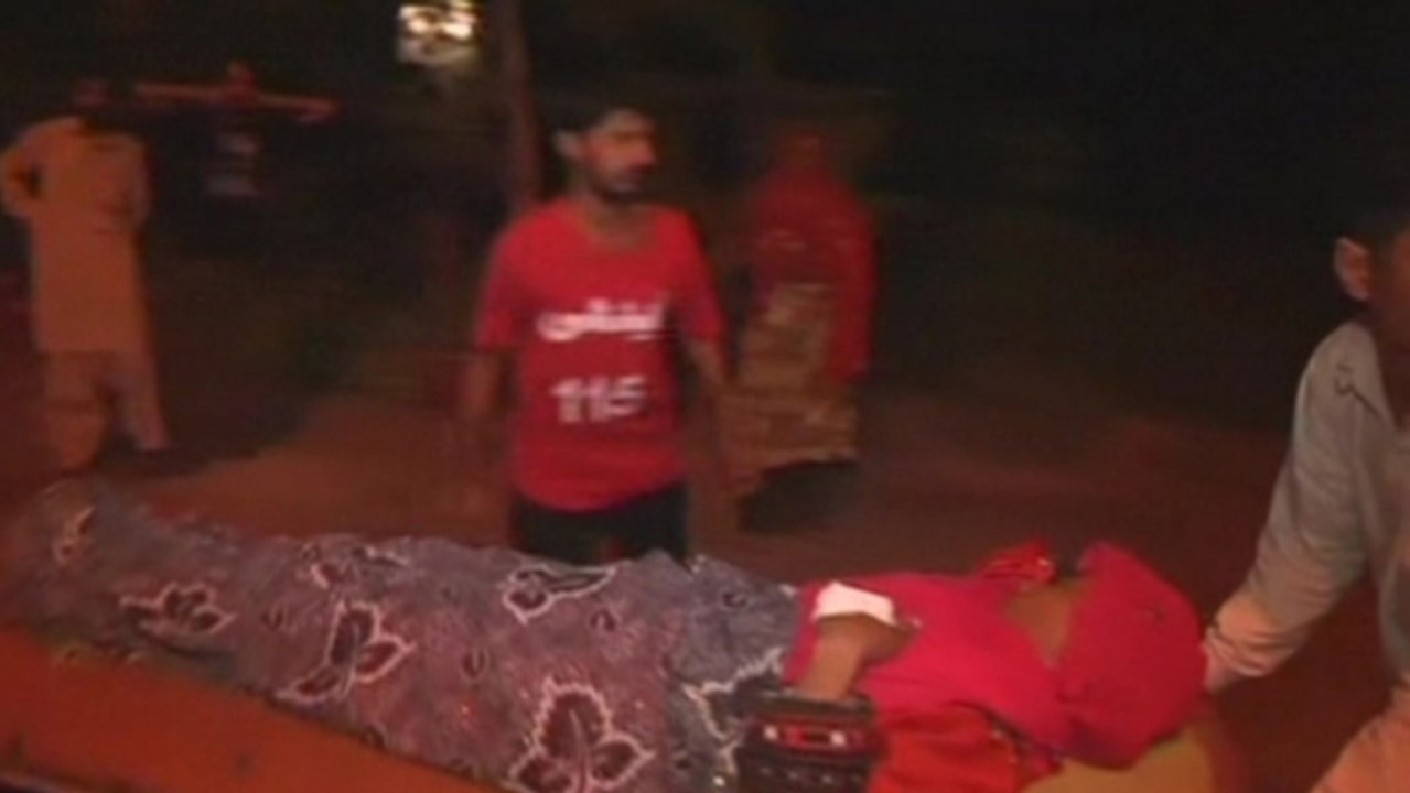 Aftershock victims hospitalised