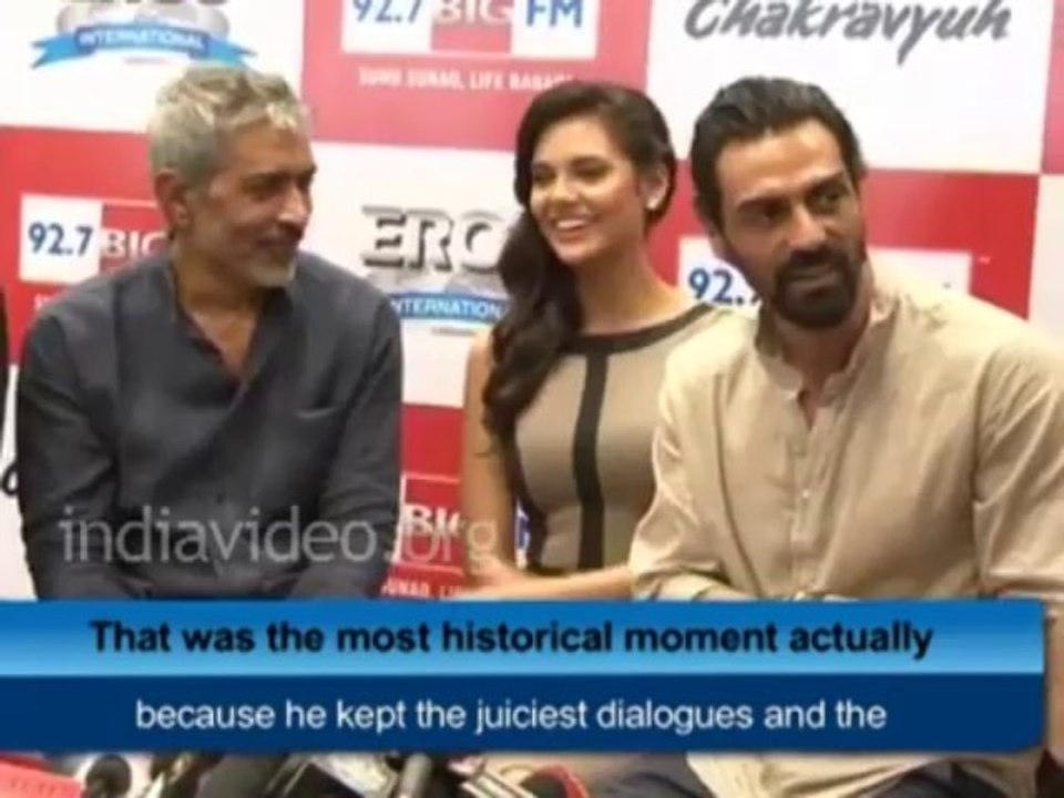 Esha Gupta amd Arjun Rampal