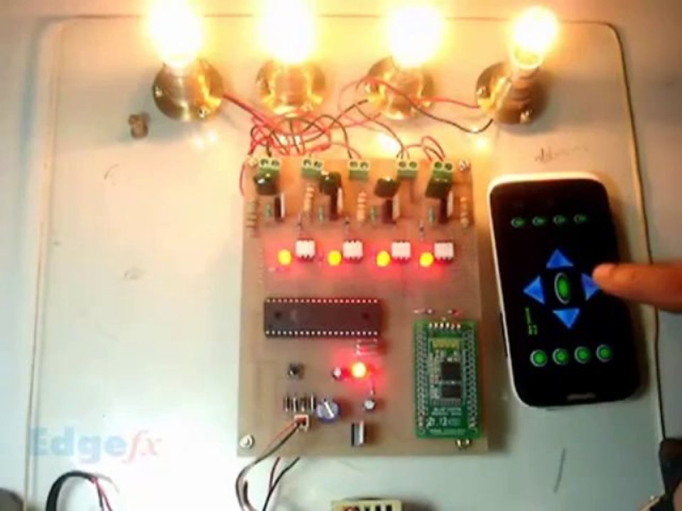 Home Automation by Android Application Based Remote Control