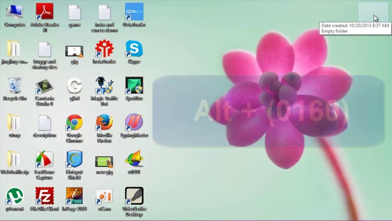 How to make an invisible folder in Urdu and Hindi in HD
