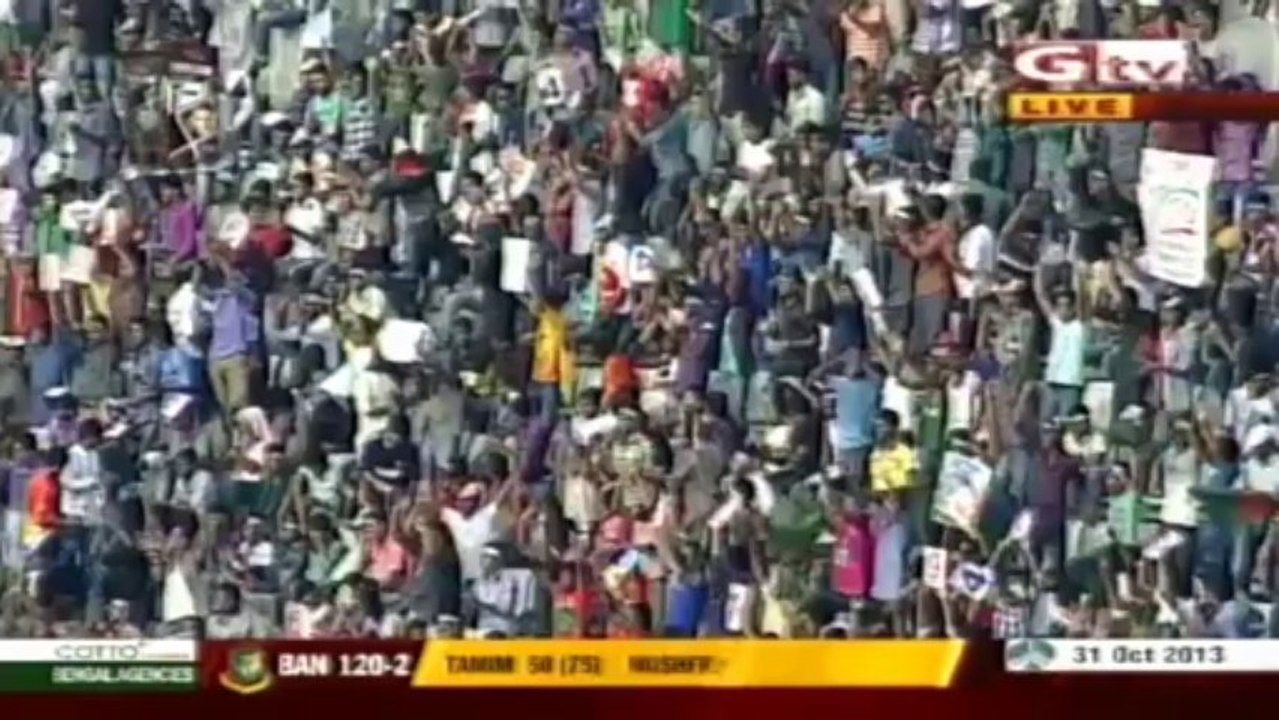 Bangladesh Vs Newzealand 2nd ODI Highlights of 1st innings