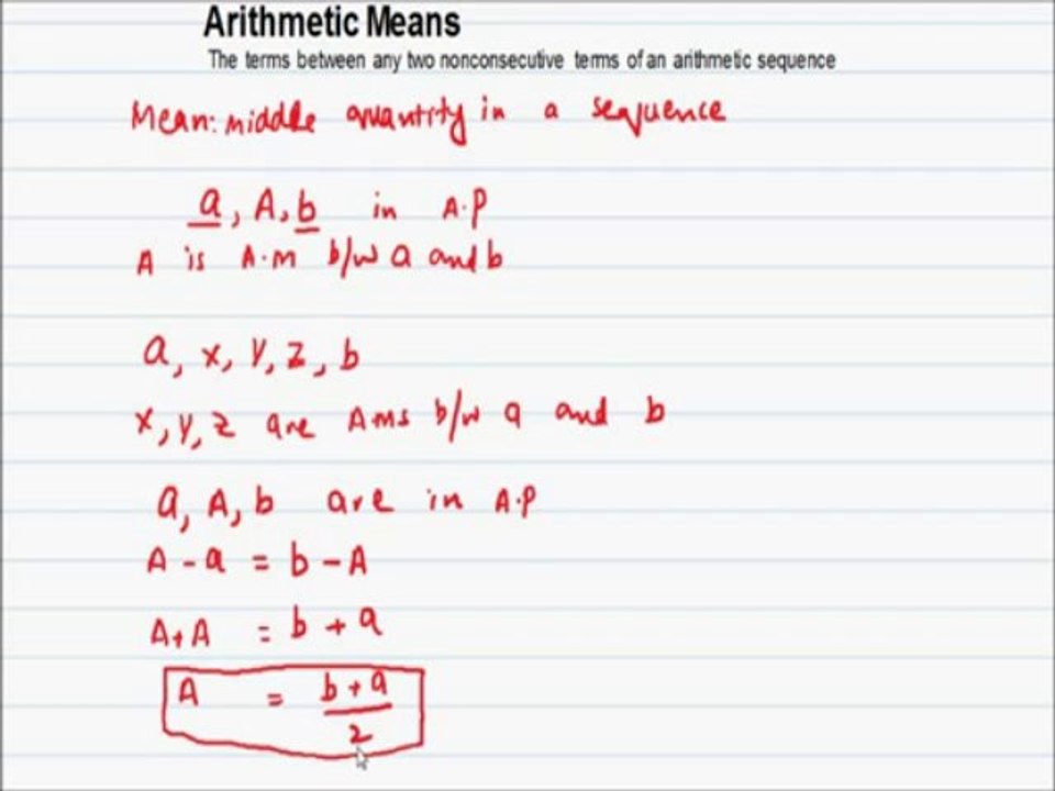Arithmetic Mean.wmv