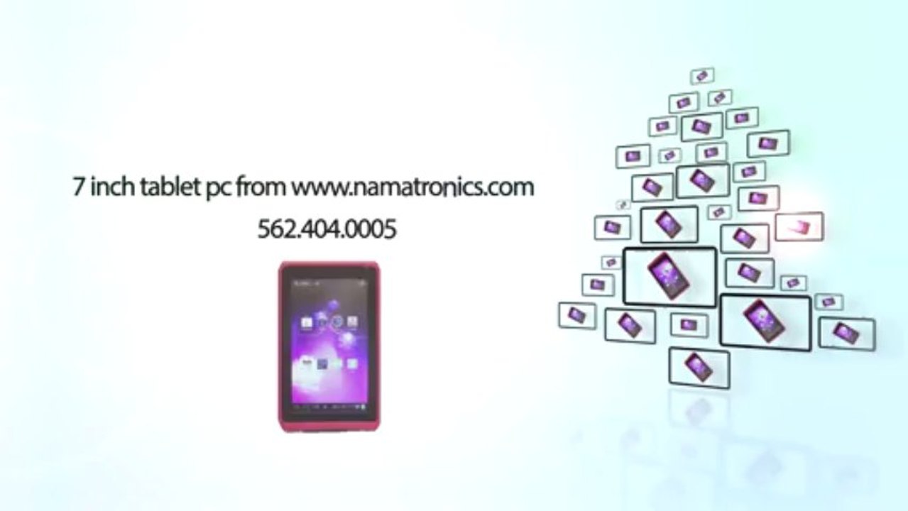 7 inch Google Android based tablet pc by NAMATRONICS 2