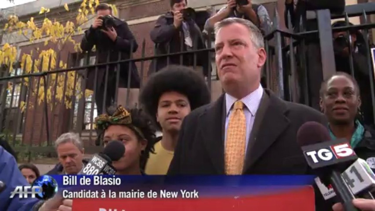 Elections municipales de New York: Bill de Blasio grand favori