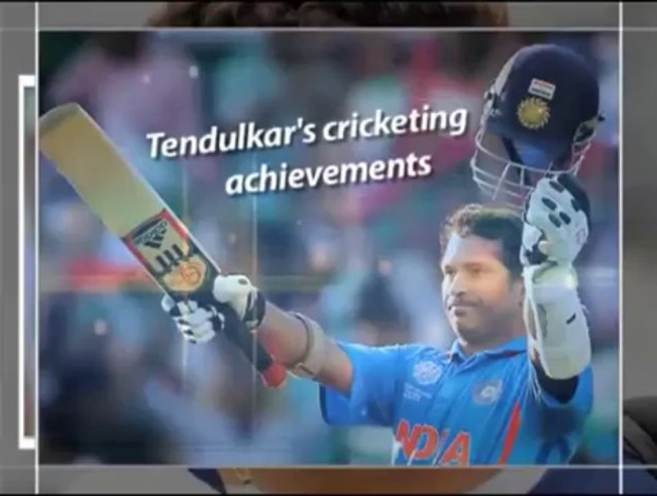 Sachin Tendulkar's Cricketing Achievements