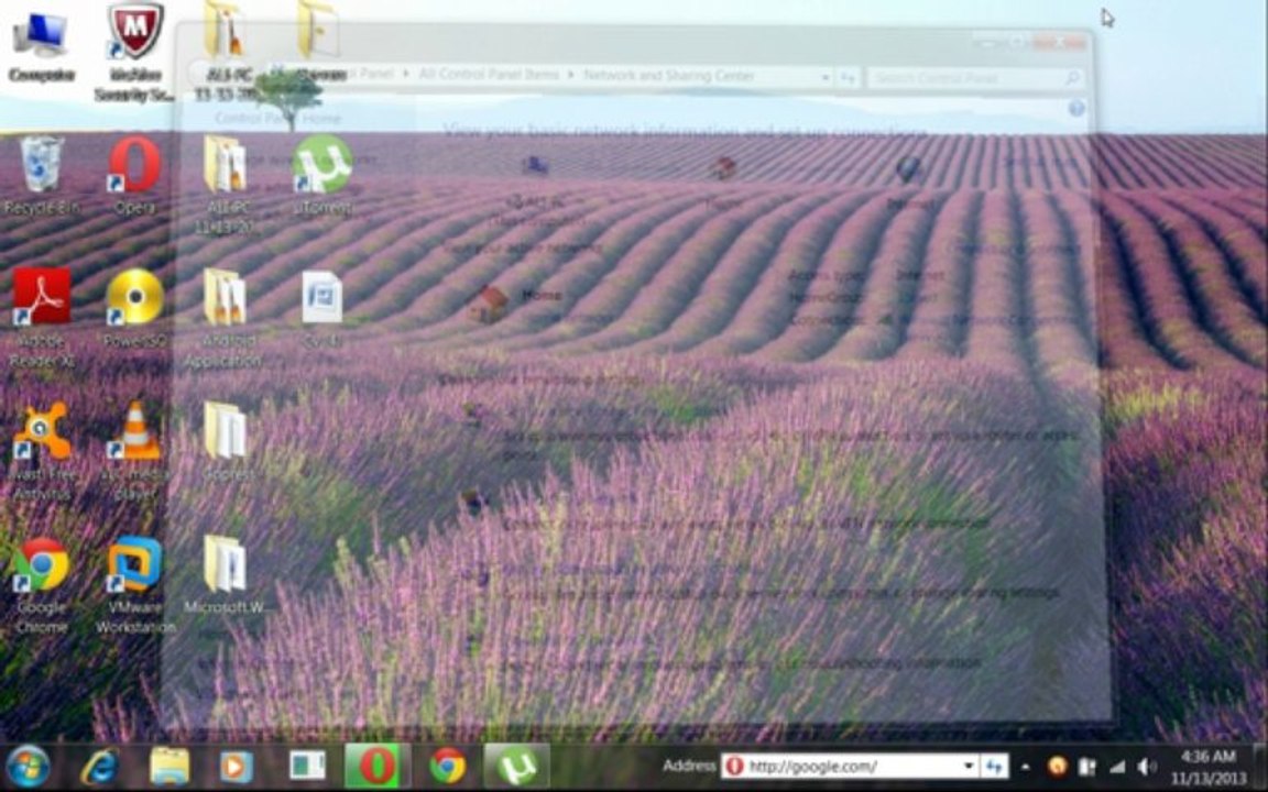 How to create a VPN Connection...