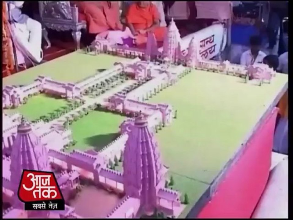 Nitish Kumar unveiled the world's largest Ram temple model in Patna