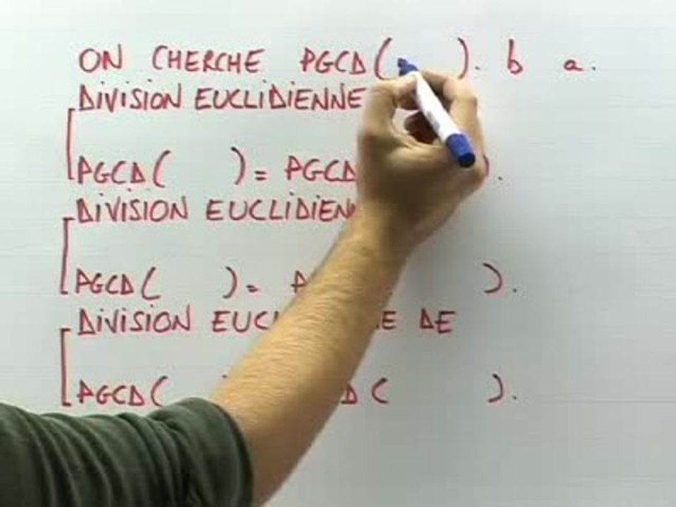 L'algorithme d'Euclide - Cours 3