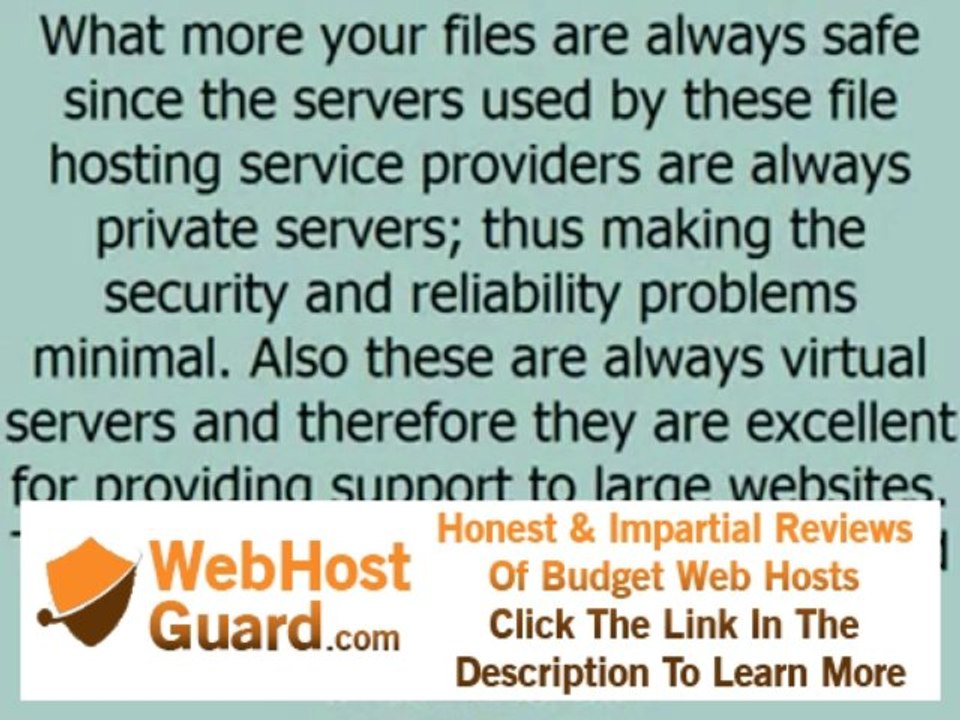 What Are File Hosting Solutions Services