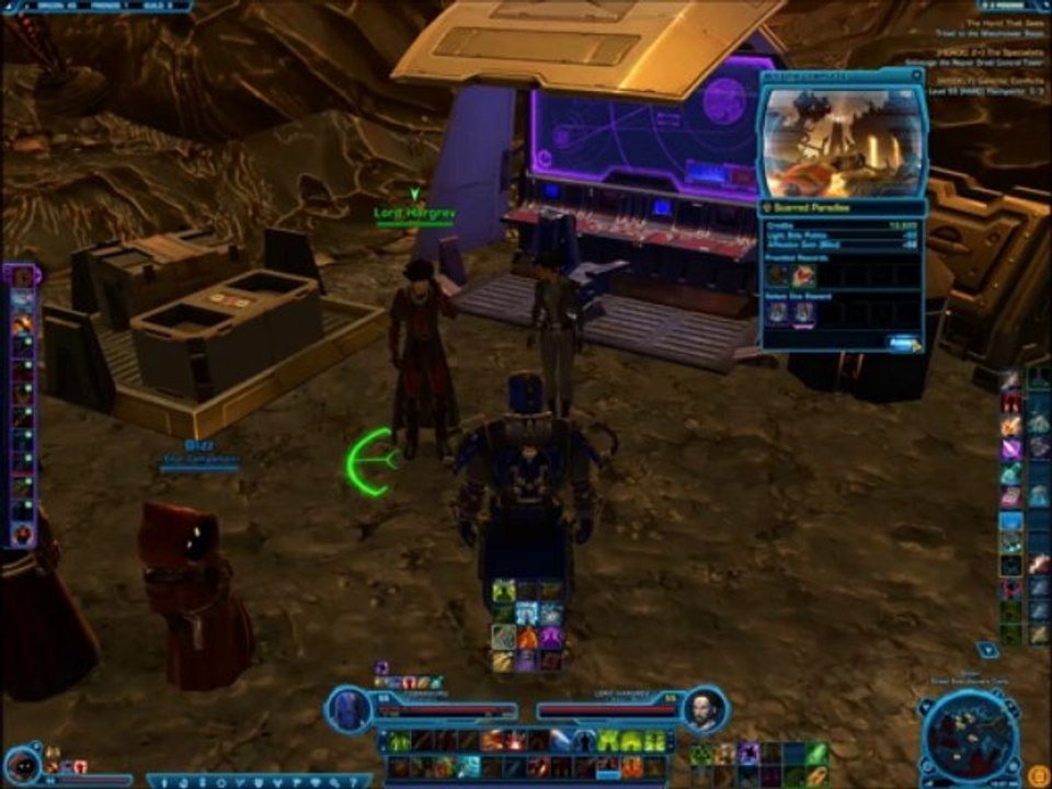 Star Wars The Old Republic : Oricon The Dread Masters cinematics