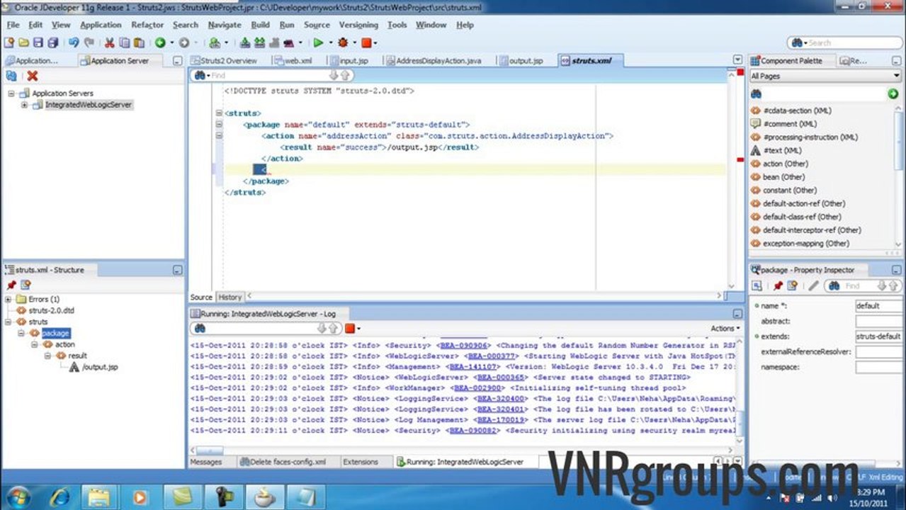 Struts Tutorial For Beginners with Programming