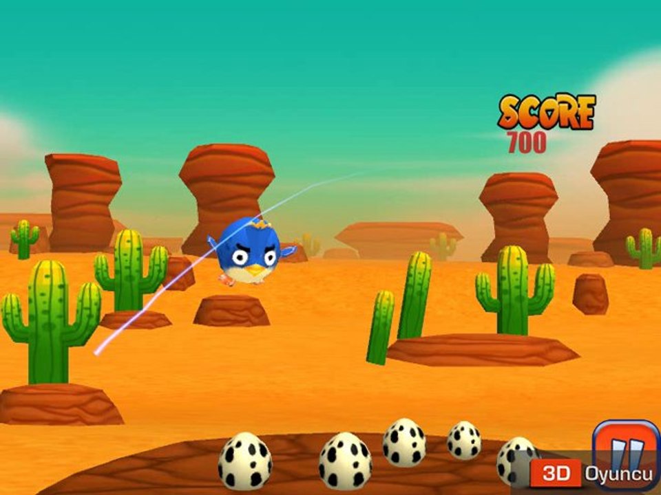 3D Aptal Kuşlar - 3D Oyuncu - 3D Oyunlar