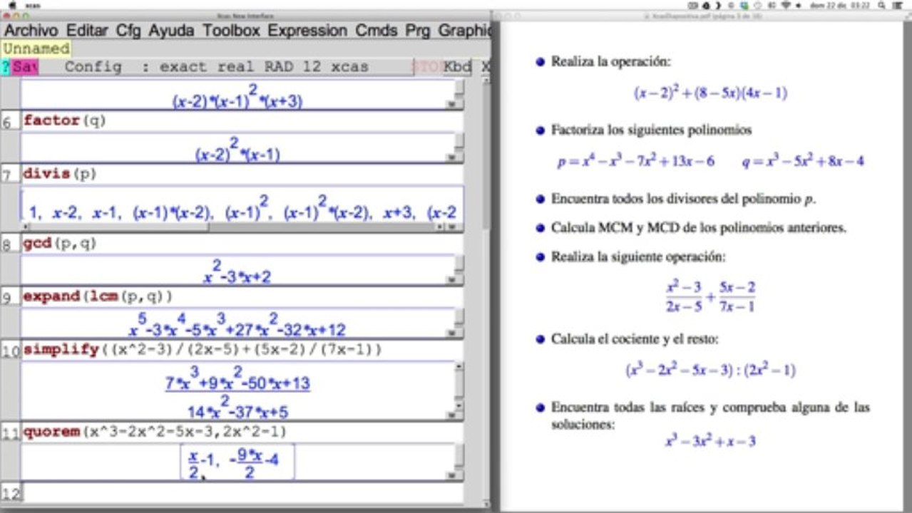03 Xcas y Matemáticas: El Software Libre para Cálculo Simbólico en Todos tus Dispositivos 📱💻