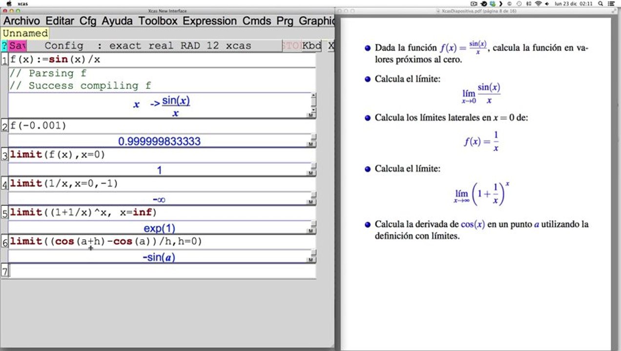 08 Descubre Xcas: El Software Libre de Cálculo Simbólico para Todas las Plataformas 📊