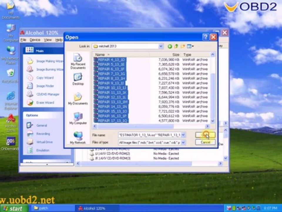 How to setup Mitchell Ondemand 5.8.2 10/2013 Version software