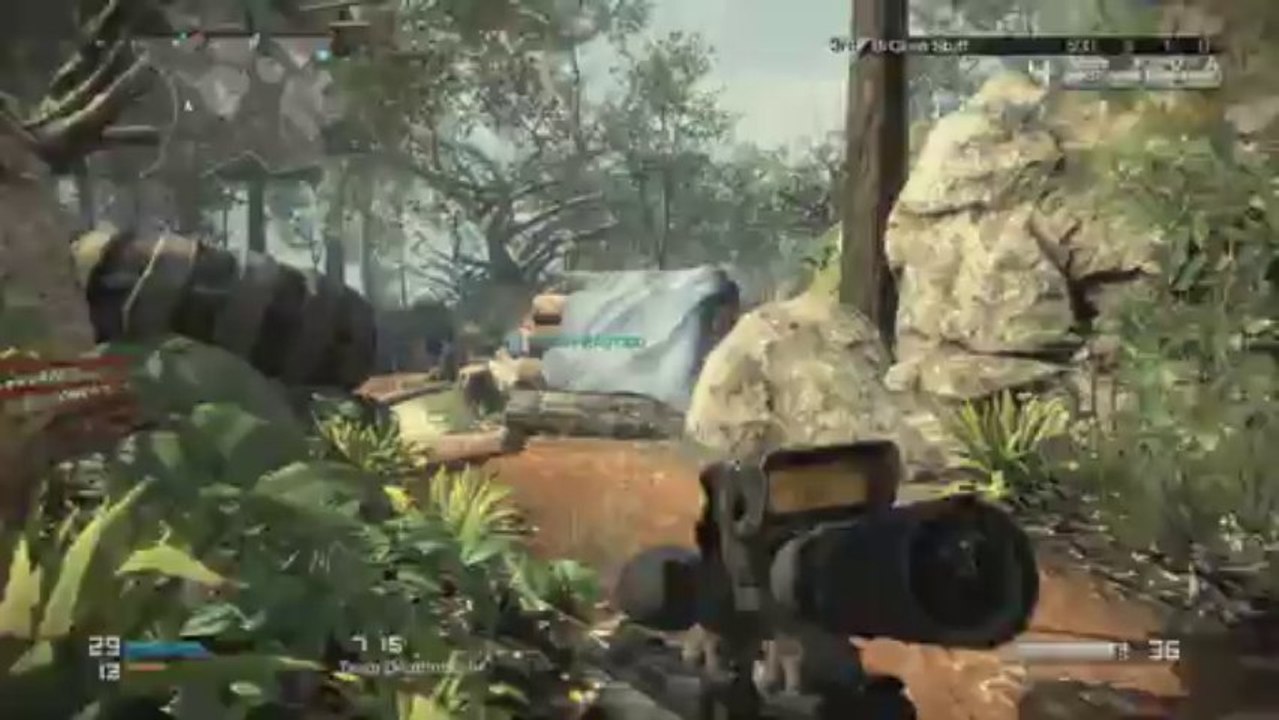 COD Ghosts: Sniping is on Steroids! (TDM Sniping Gameplay on Prisonbreak)