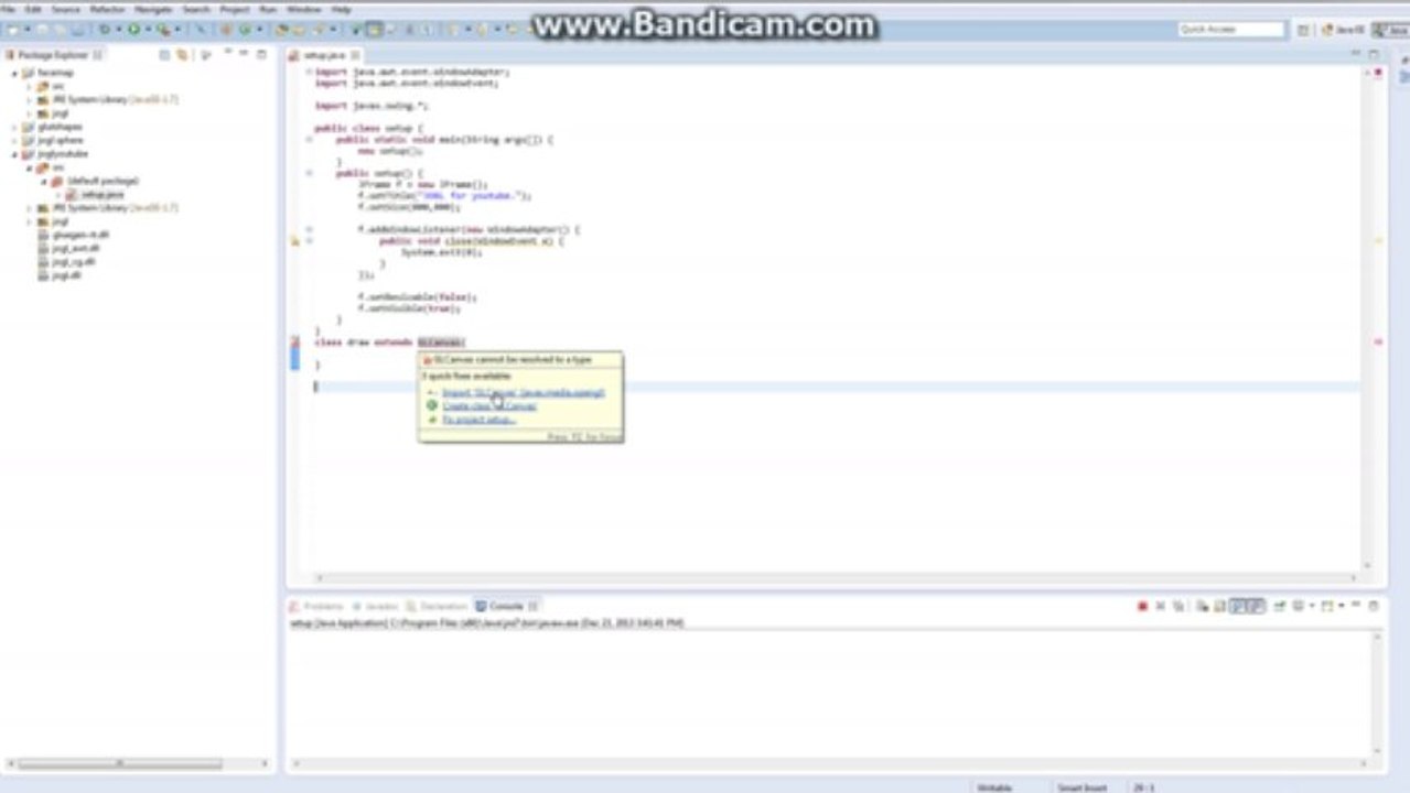 3D graphics in Java - Beginning to code.