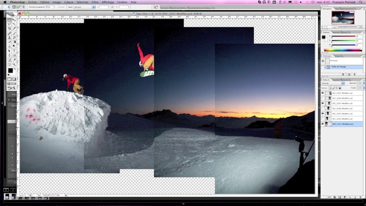 Photography: Sequence Tutorial; The photoshop works (EN)