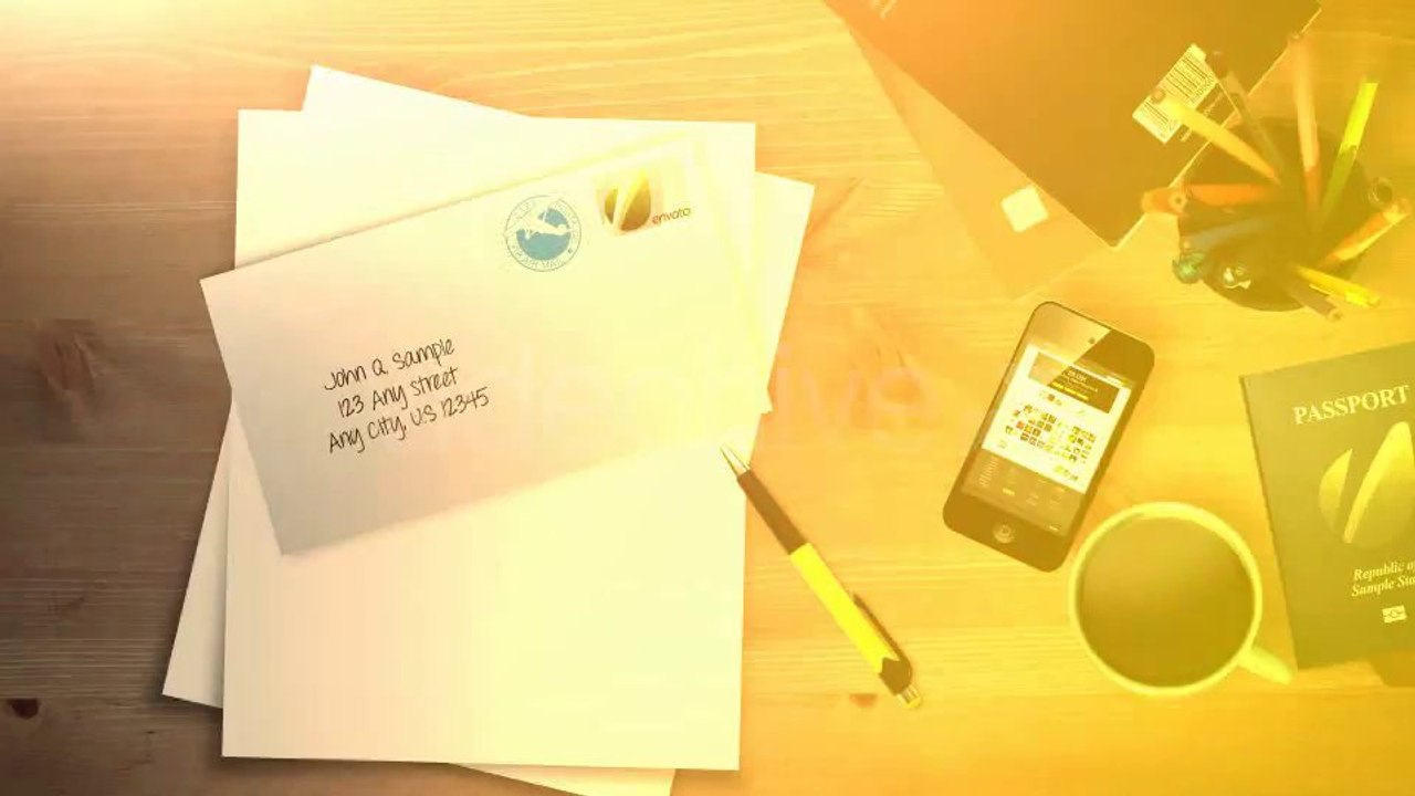 Letter Project - After Effects Template