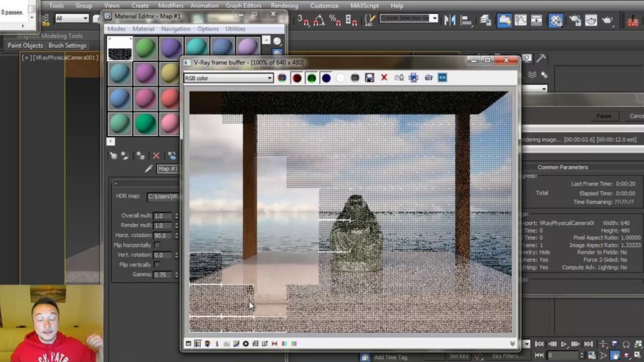 HDRi Lighting with 3DsMax & VRay