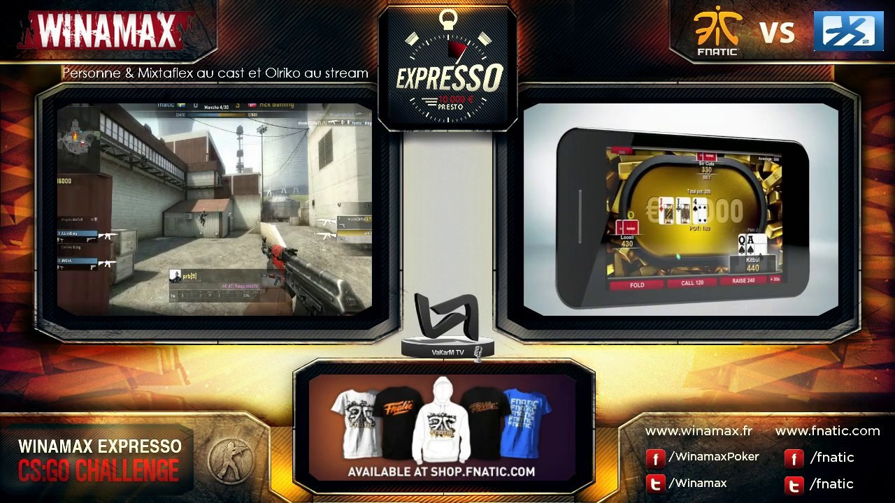 Fnatic vs H2K - Fnatic FragOut League - Nuke