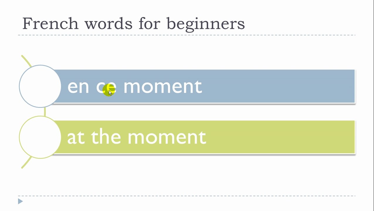 Learn French # French words for beginners #5