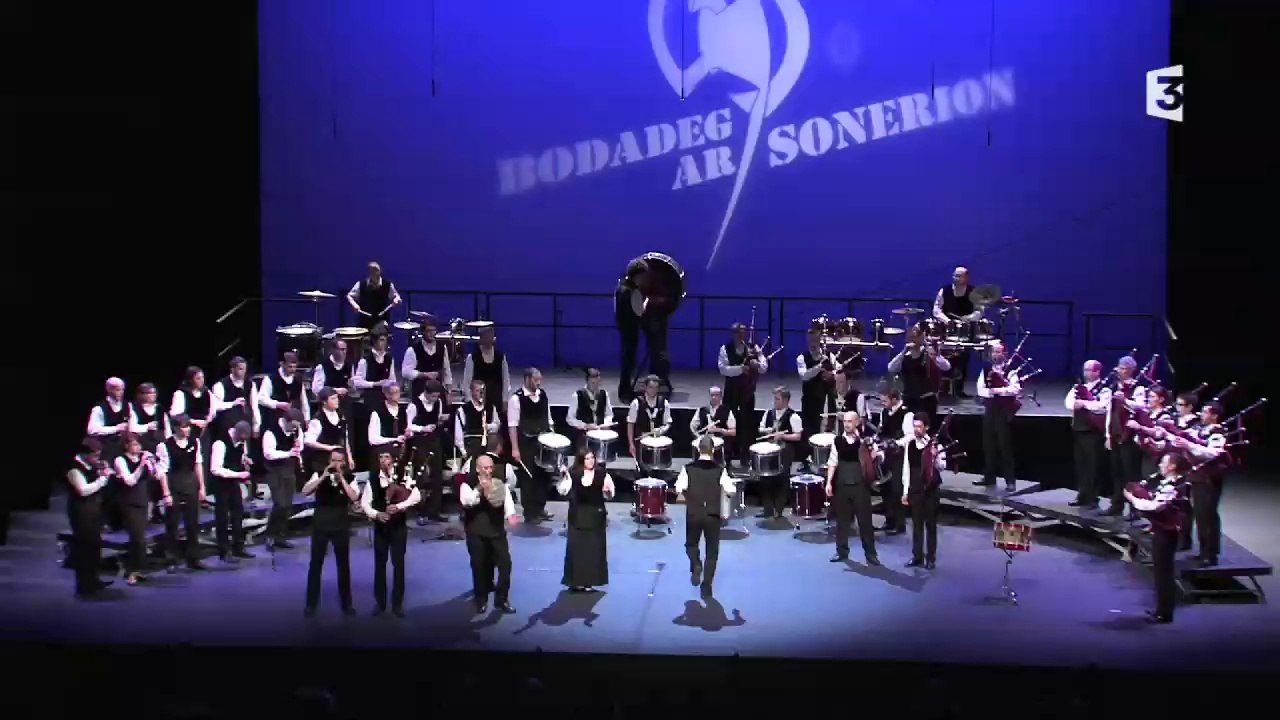 Bagad Sonerien an Oriant (Lorient) Brest 2014