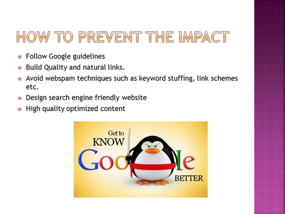 Google Penguin Algorithm