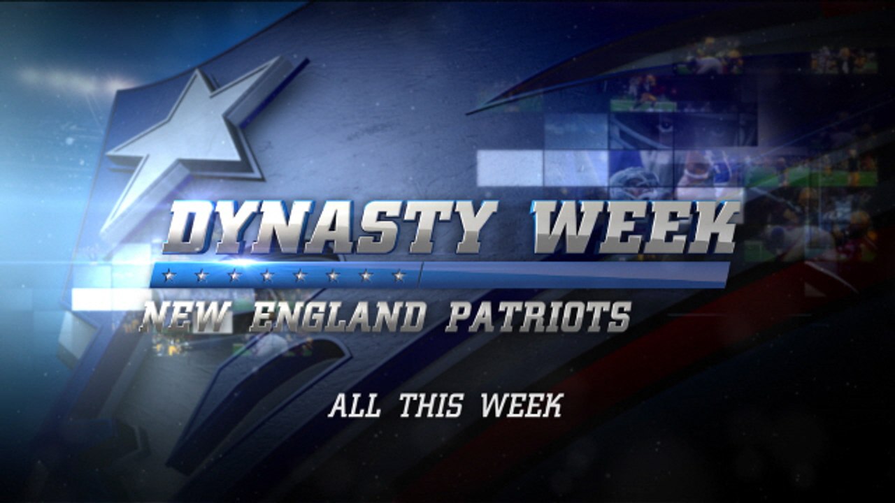 Dynasty Week: New England Patriots