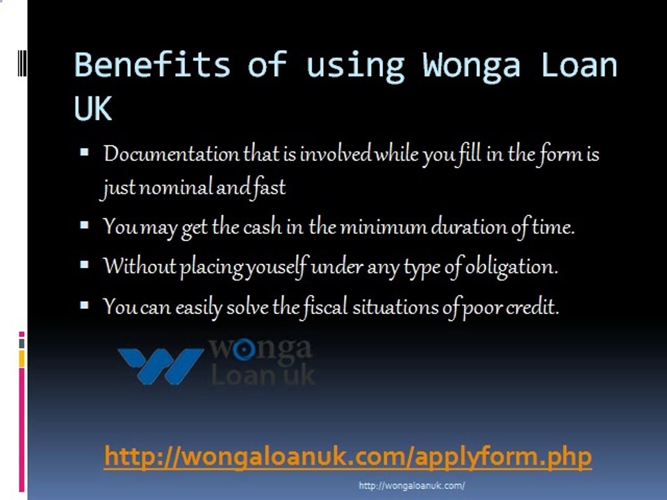 Wonga Loan UK explains about Collateral loans