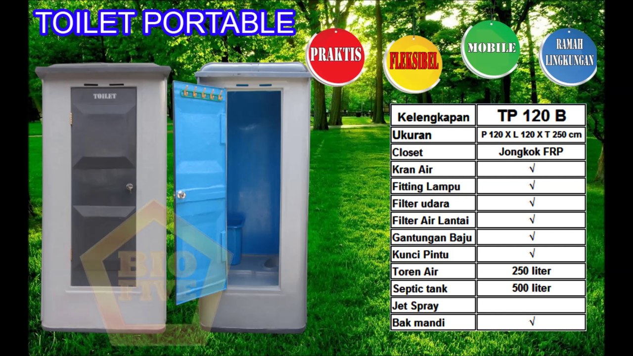 sewa toilet portable, jual toilet portable, wc mobil, toilet fiber, rental toilet
