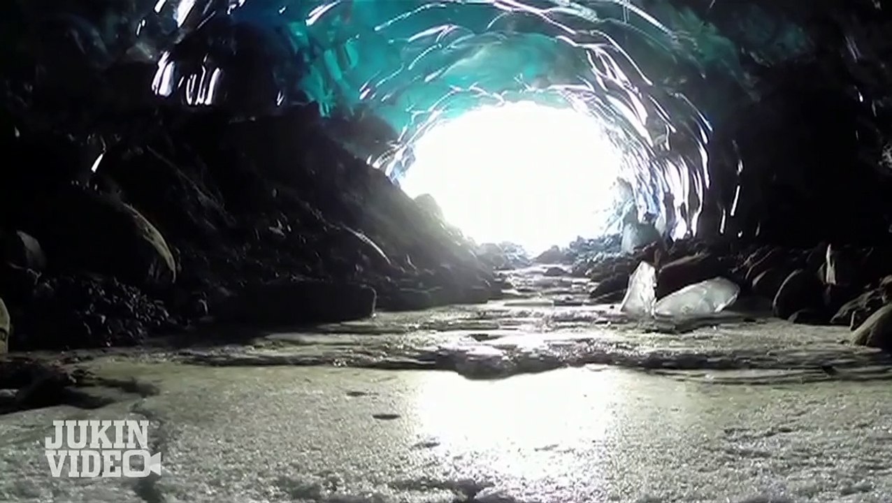 INCREDIBLE Alaskan Ice Caves | Drone Explorer