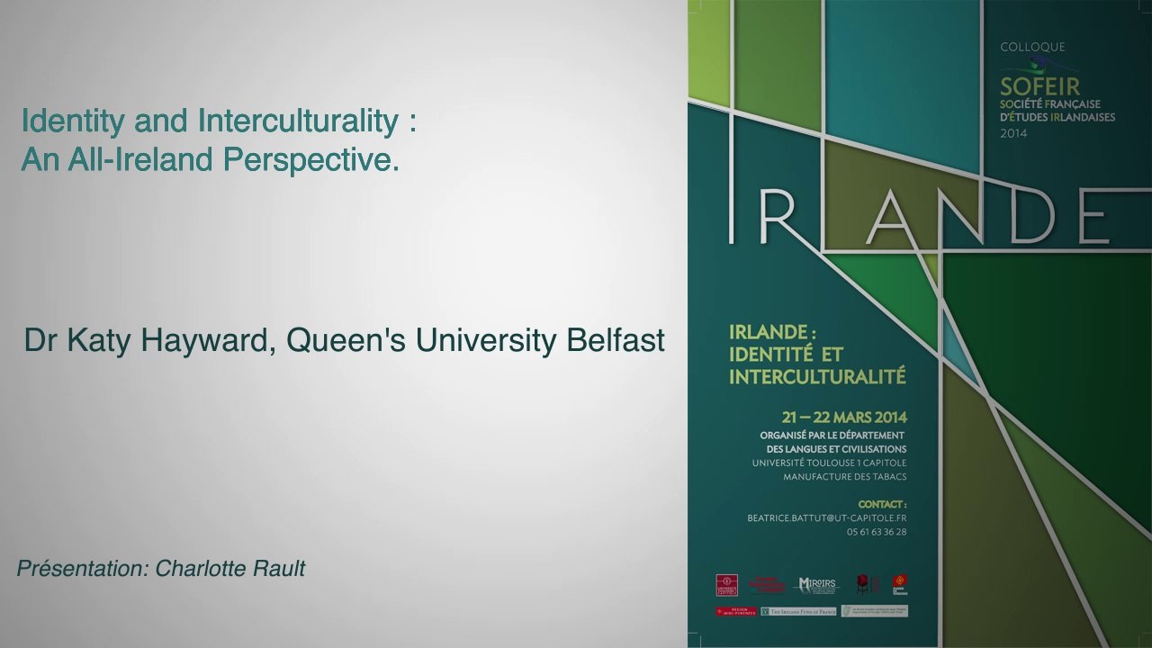 Conférence SOFEIR 2014 Katy Hayward